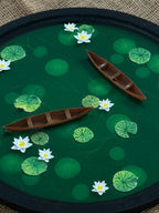 Plantaura Lotus Pond Resin Art Round